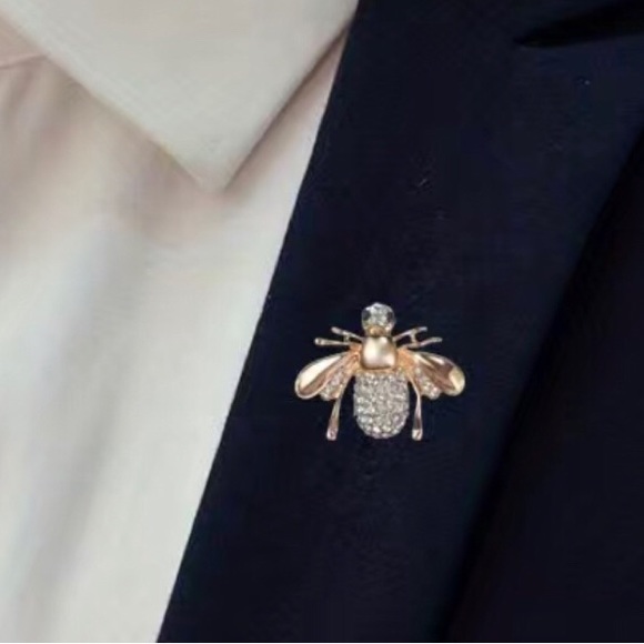 Crystal Bee Brooch new - Picture 2 of 14